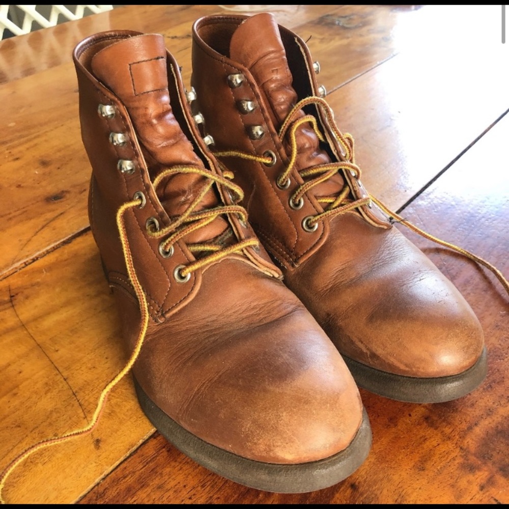 Red Wing Leather Boots Made in USA